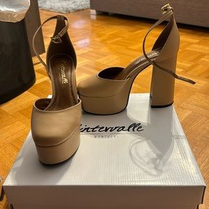 Platform heels size 37